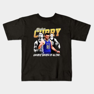 Steph Curry Nba Player Kids T-Shirt